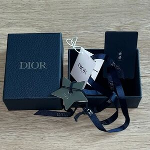 Dior Storage Box & Bag Charm w/ Packaging Accessories